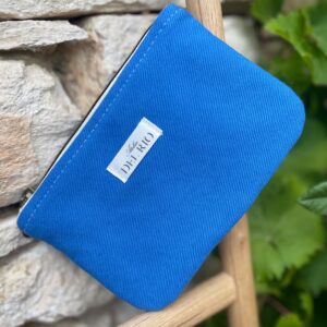 Pochette plate (S) - Bleu