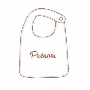 Bavoir personnalisable