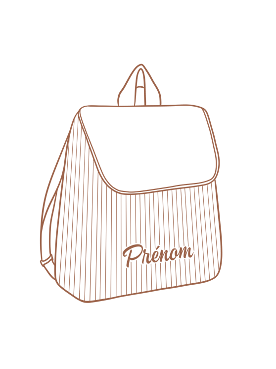 Sac à dos enfant personnalisable