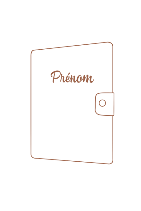 Protège carnet de santé personnalisable