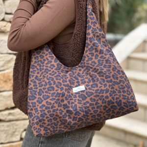 Sac cabas imprimé - Léopard