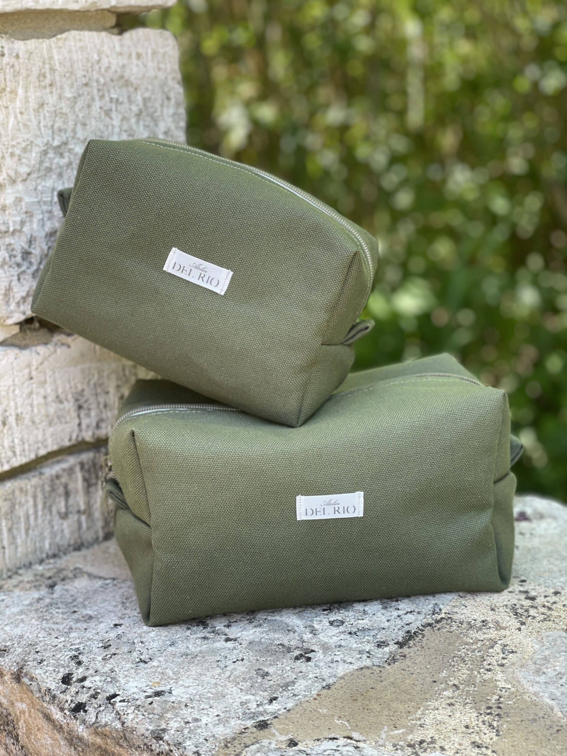 Trousse de toilette - Vert kaki