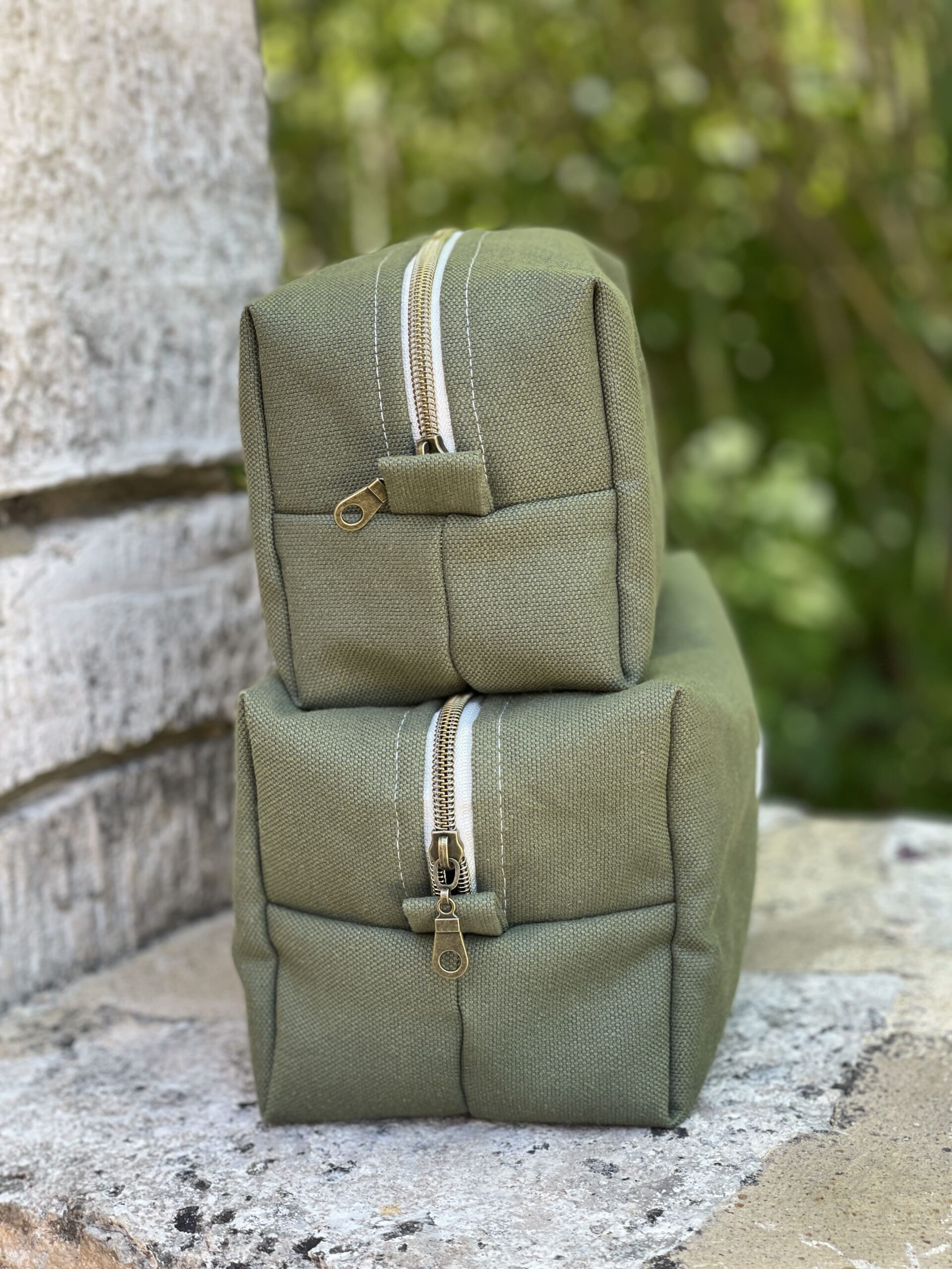 Trousse de toilette - Vert kaki – Image 2