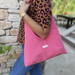 Sac cabas uni - Rose