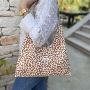 Sac cabas imprimé - Léopard