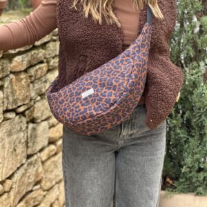 Gros sac banane imprimé – Léopard