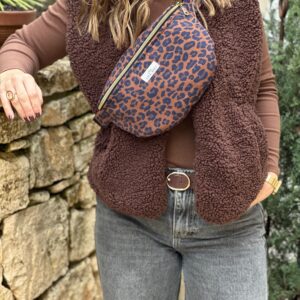 Sac banane imprimé - Léopard