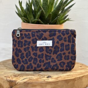 Pochette plate (S) - Imprimé Léopard