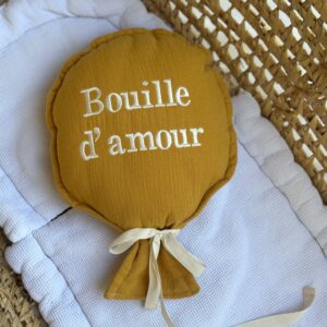 Ballon à suspendre - Jaune moutarde - Bouille d'amour